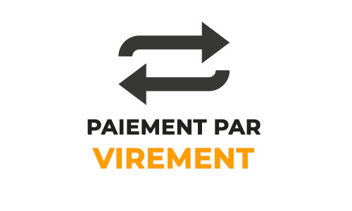 Paiement virement bancaire